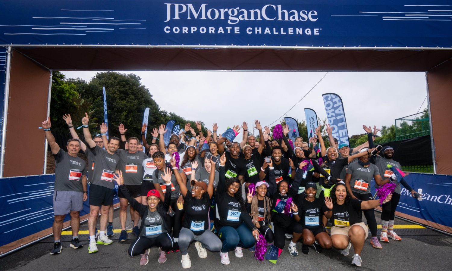 2026 JPMorganChase Corporate Challenge Joburg: participants at the start